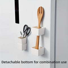 1pc Magnetic Refrigerator Shelf Magnetic Refrigerator Storage Rack