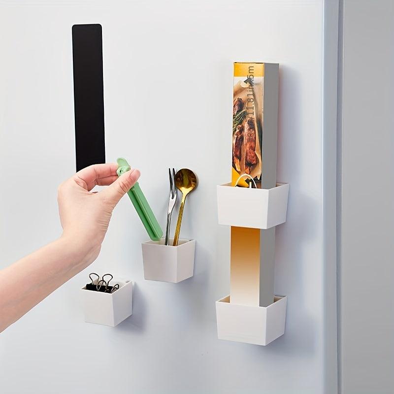 1pc Magnetic Refrigerator Shelf Magnetic Refrigerator Storage Rack