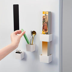 1pc Magnetic Refrigerator Shelf Magnetic Refrigerator Storage Rack