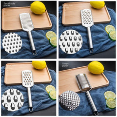 Stainless Steel Lemon Zester Cheese Grater Garlic Grater