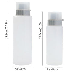 5 Hole Condiment Squeeze Bottles 350ml Portable Sauce Dispenser