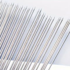 50pcs Stainless Steel BBQ Skewers Set with Storage Tube