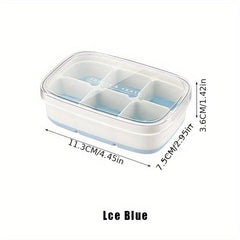 Silicone Ice Cube Tray With Lid - Easy Release Ice Maker