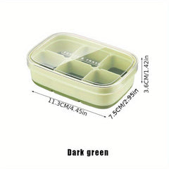 Silicone Ice Cube Tray With Lid - Easy Release Ice Maker