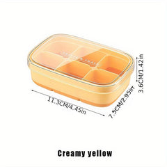 Silicone Ice Cube Tray With Lid - Easy Release Ice Maker