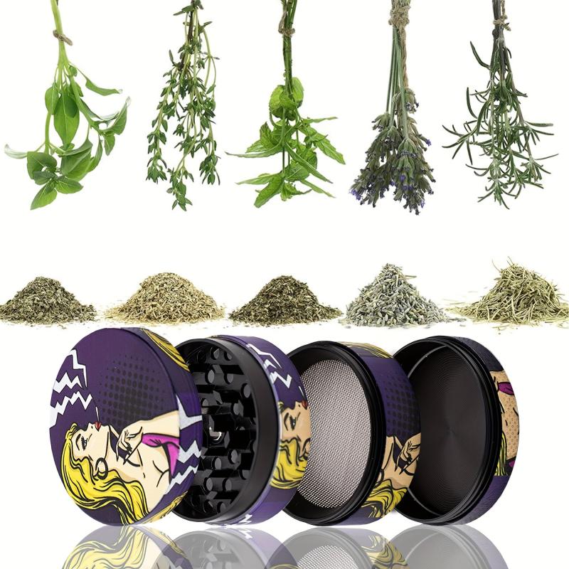 Creative Spice Grinder Metal Grinder For Kitchen Multifunctional Crusher