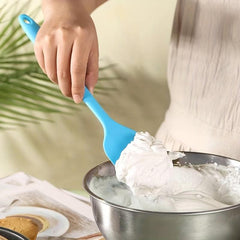 Silicone Butter Spatula Jar Scraper Non Stick Heat Resistant Mixing Spatulas