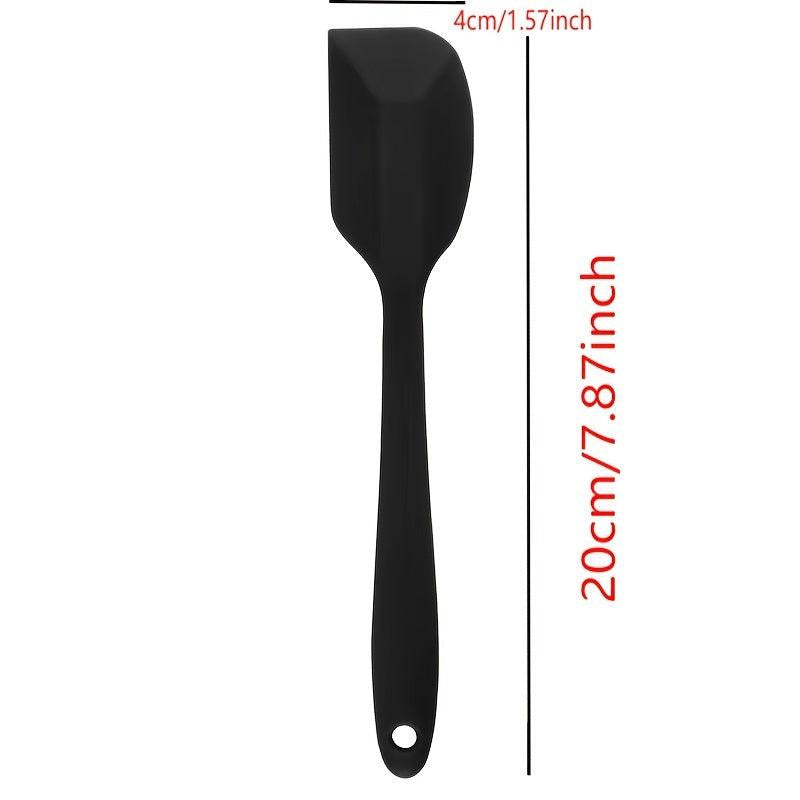 Silicone Butter Spatula Jar Scraper Non Stick Heat Resistant Mixing Spatulas