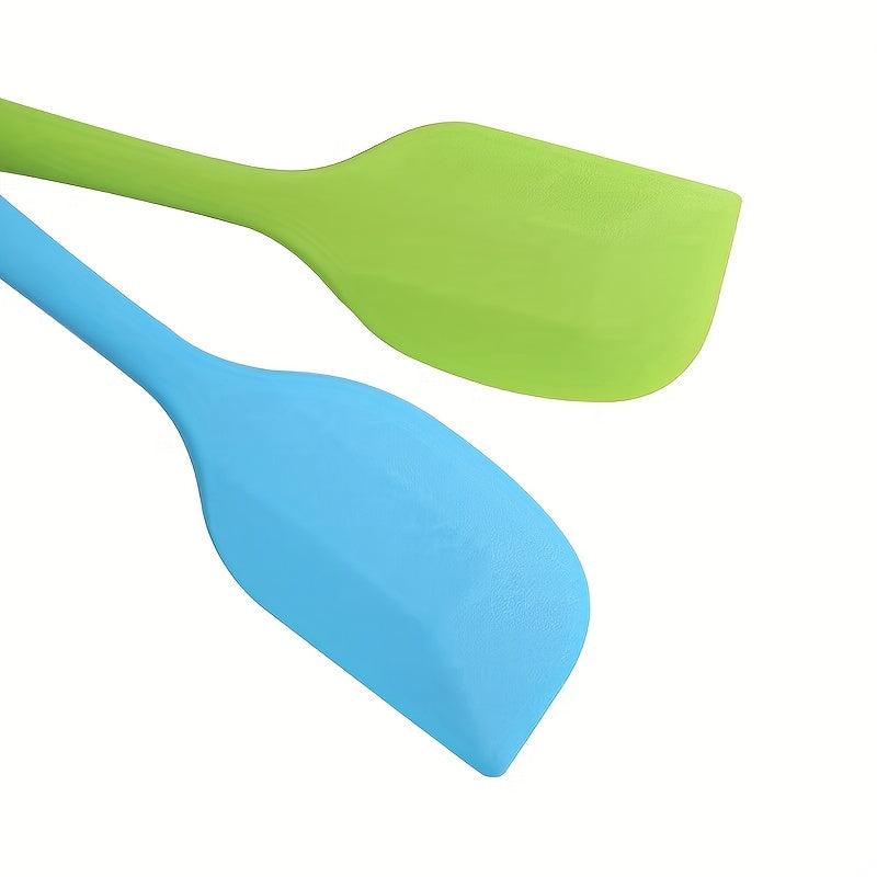 Silicone Butter Spatula Jar Scraper Non Stick Heat Resistant Mixing Spatulas