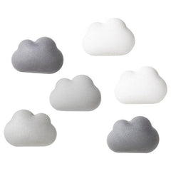 Set of 2 Cloud Fridge Magnets Home Decor Gift
