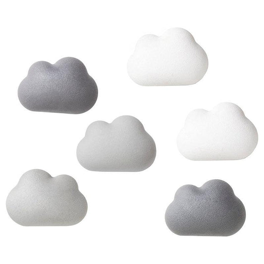 Set of 2 Cloud Fridge Magnets Home Decor Gift