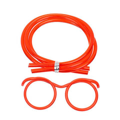 Funny PVC Straw Glasses Flexible Drinking Straws Bar Supplies