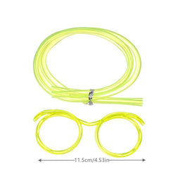 Funny PVC Straw Glasses Flexible Drinking Straws Bar Supplies
