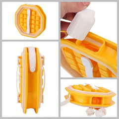 Portable Ice Cube Maker Bottle Reusable Plastic Ice Cube Mold Outdoor DIY