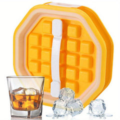 Portable Ice Cube Maker Bottle Reusable Plastic Ice Cube Mold Outdoor DIY