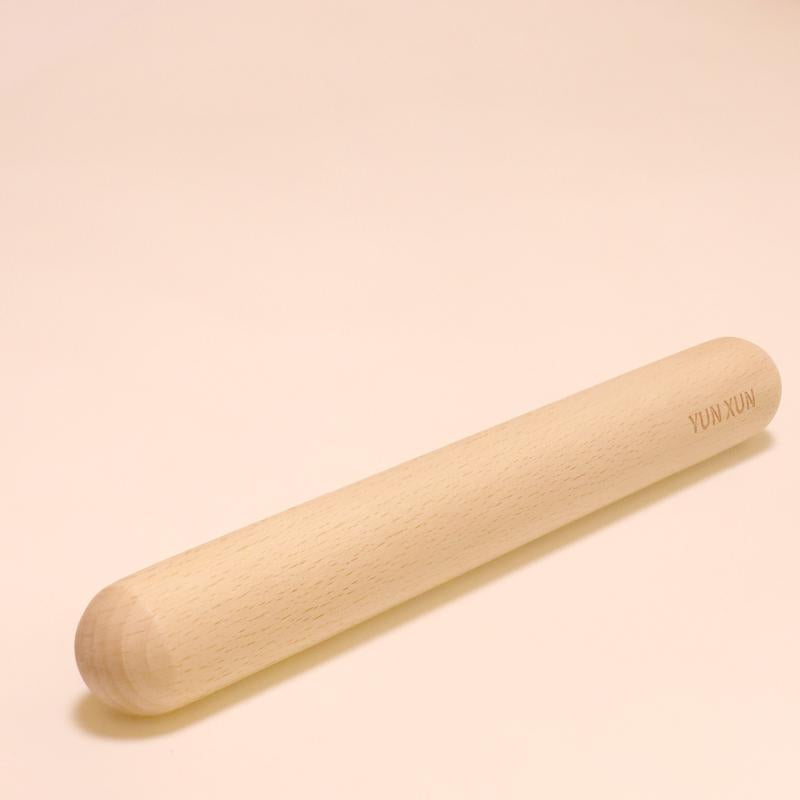 Natural Beech Wood Rolling Pin for Dumpling Skin