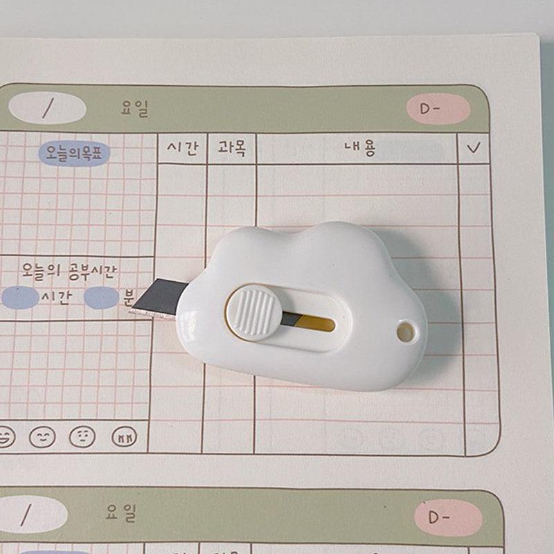 2pcs Cloud Shaped Mini Cutters for Packages Unpacking