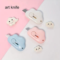 2pcs Cloud Shaped Mini Cutters for Packages Unpacking