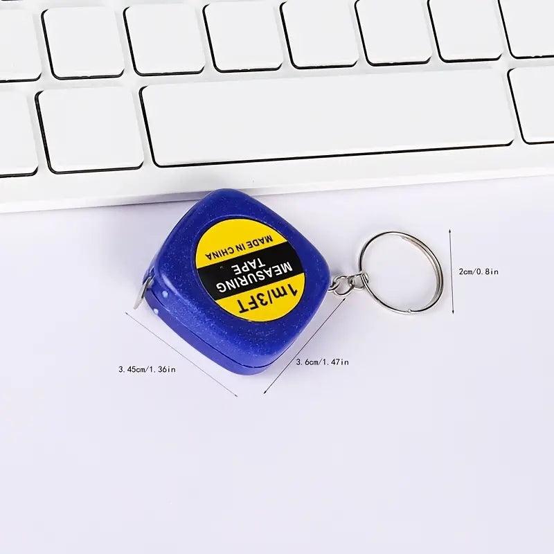 Mini Keychain Tape Measure Retractable Portable Backpack Keychain Tape Measure