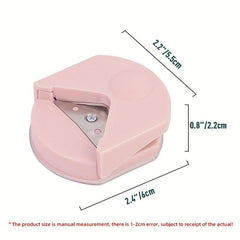 1pc Paper Corner Cutter Tool for Plastic PVC Film Photo