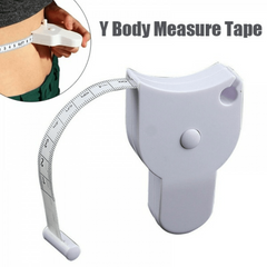 Y Shaped Body Fitness Tape Ruler Waist Arm Measuring Scale Gym Tools