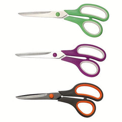2pcs 3pcs PVC Coated Stainless Steel Office Scissors