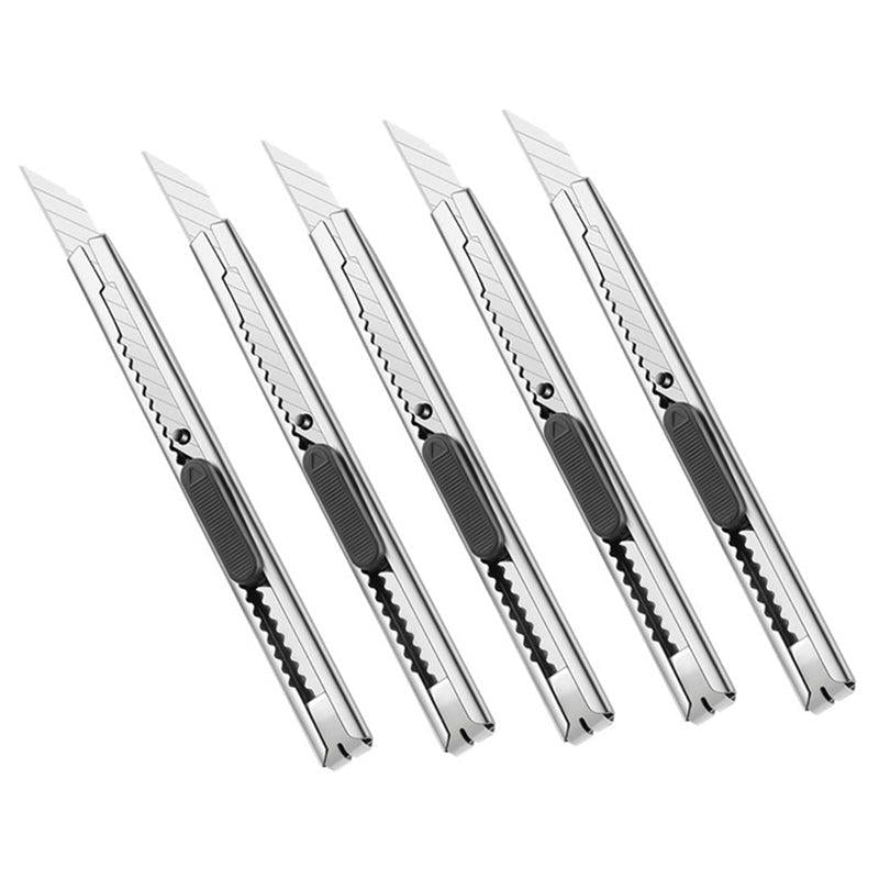 5 PCS Stainless Steel Utility Set w/ Non Slip Handles