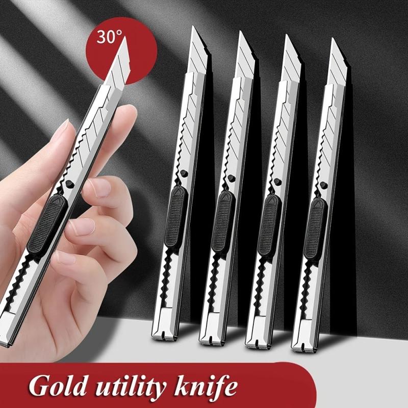 5 PCS Stainless Steel Utility Set w/ Non Slip Handles