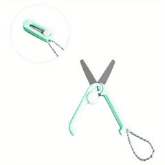 2pcs Retractable Portable Folding Scissors Safety Scissors