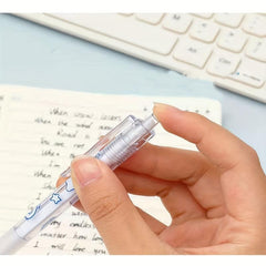 2pcs Push Pen Art Cream Bear Bullet Journal Carving Paper Cutting