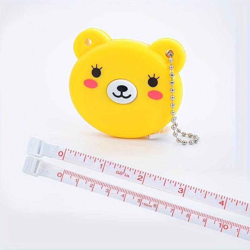 Cartoon Animal Soft Tape Measure 1.5m 60in Double Scale Body Sewing Ruler
