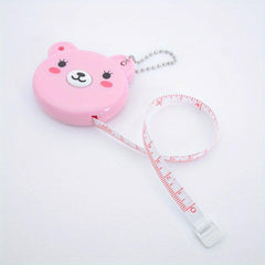 Cartoon Animal Soft Tape Measure 1.5m 60in Double Scale Body Sewing Ruler