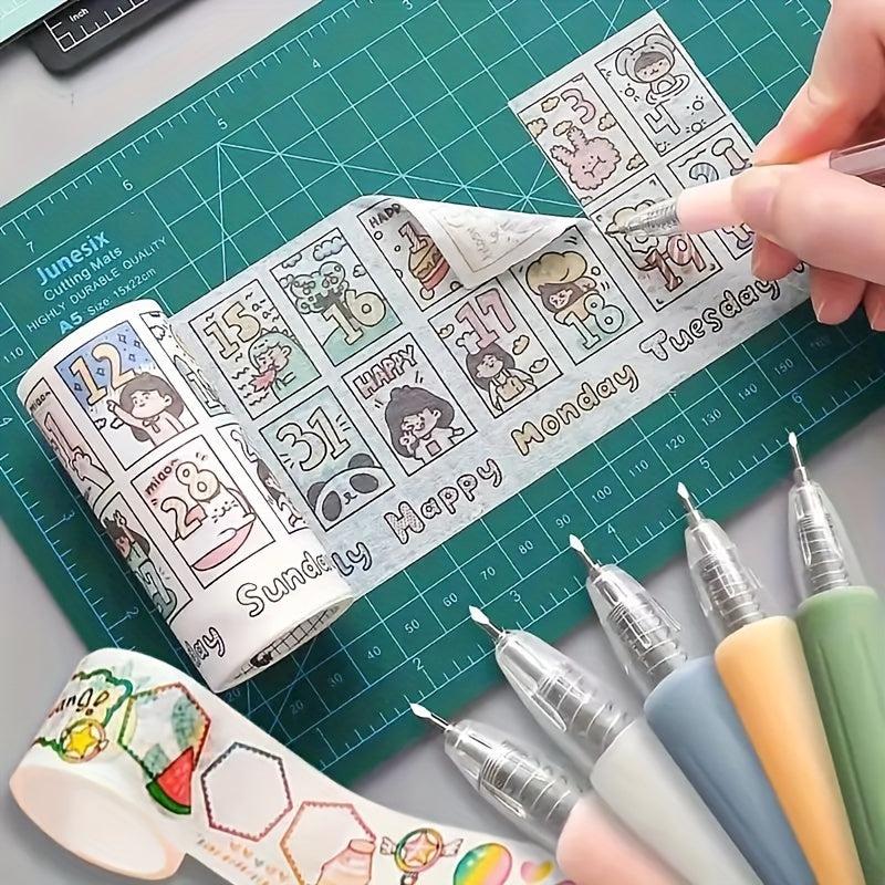 3pcs Paper Cutting Pen Craft Carving Art Scrapbooking Template Tool