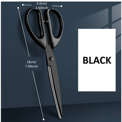 Blade Office Scissors Household Portable Scissors Non Adhesive Students' Hand