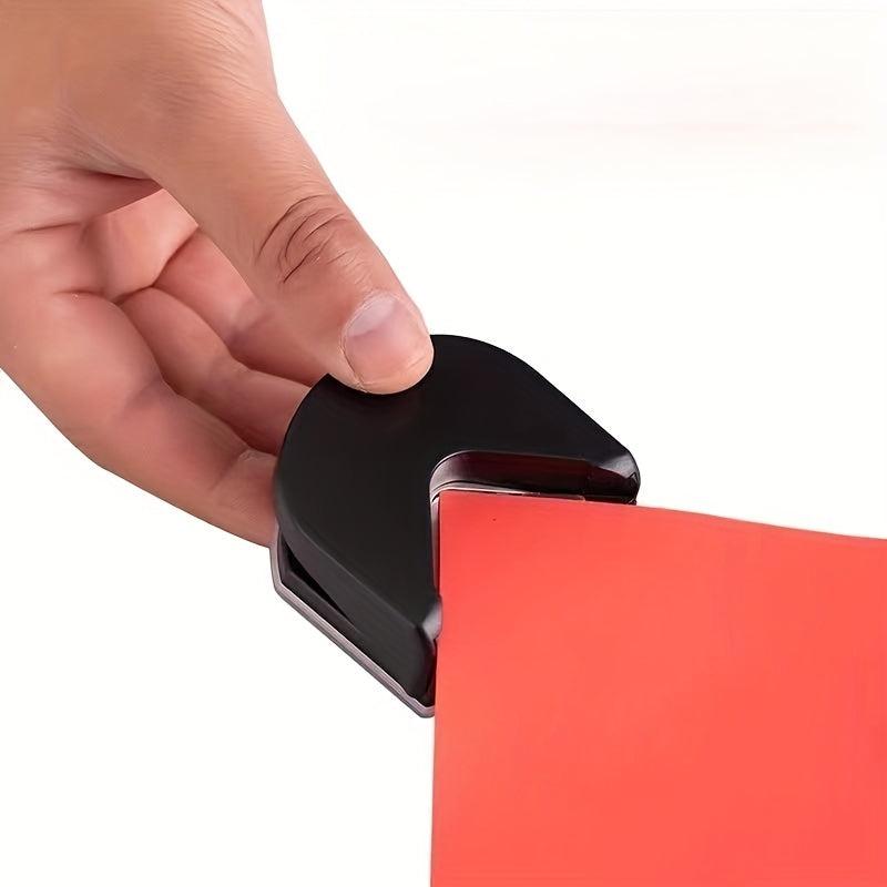 R4 Corner Cutter Plastic Sealing Film PVC Hand Grip Paper Cutter