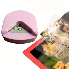 R4 Corner Cutter Plastic Sealing Film PVC Hand Grip Paper Cutter