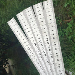 Steel Ruler 11.81in Stainless Steel Office Student Special Plate Ruler