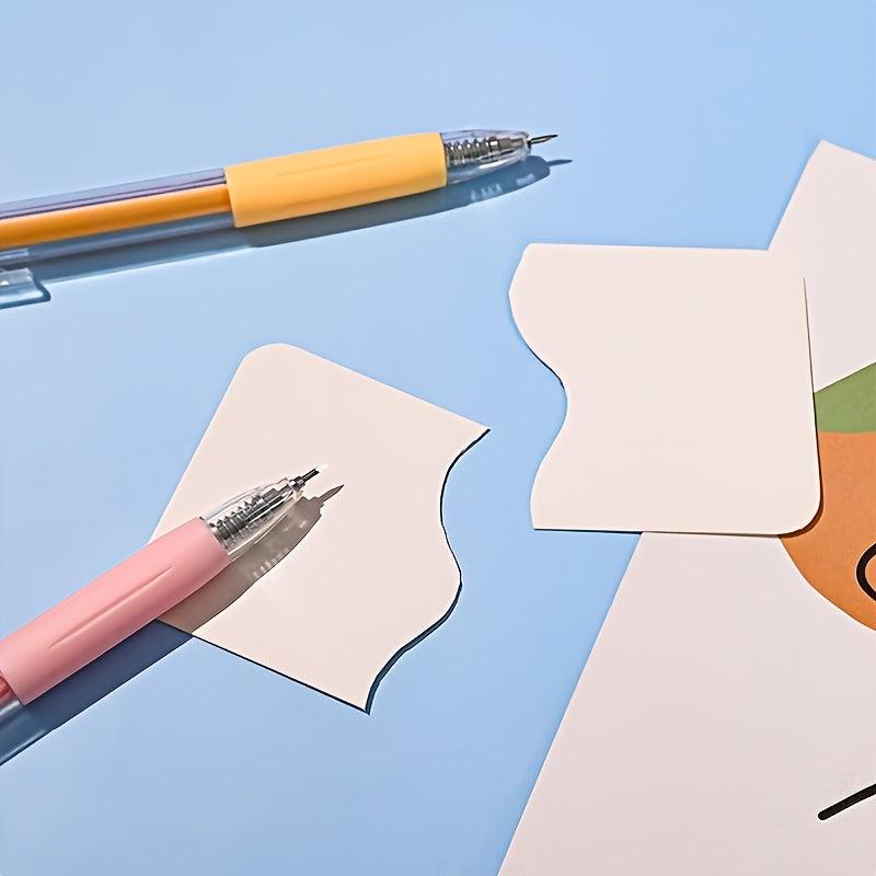 1pc Push Type Carving T Sticker Unlock Creativity