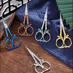 1pc Stainless Steel Paper cut Embroidery Scissors Pointed Scissors Gift