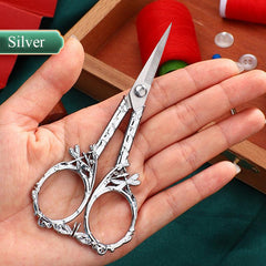 1pc Stainless Steel Paper cut Embroidery Scissors Pointed Scissors Gift