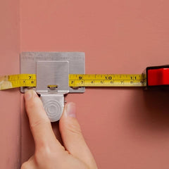 Stainless Steel Corner Measuring Tool Tape Clamp