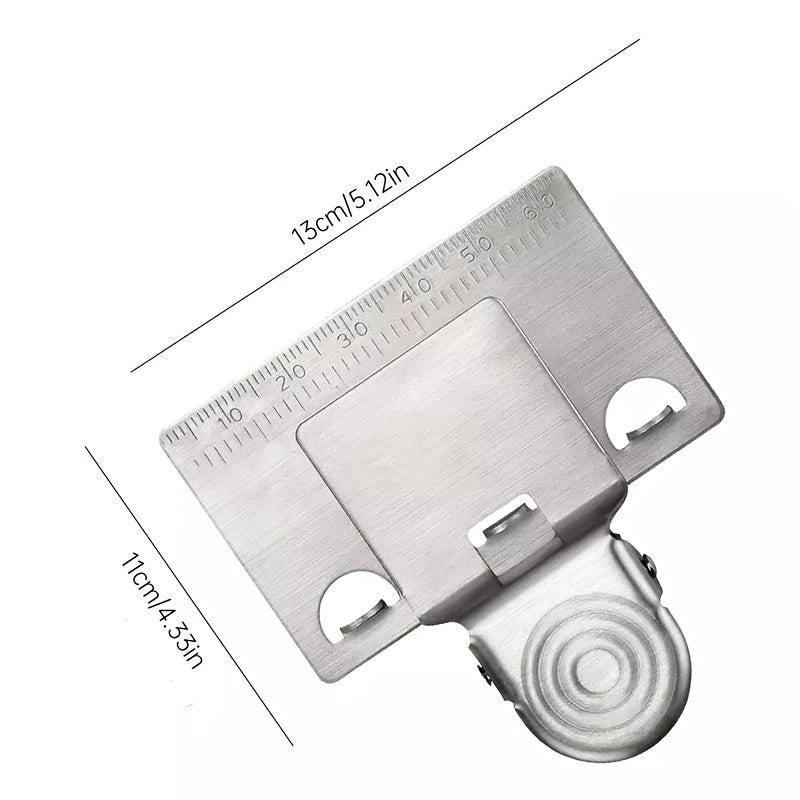 Stainless Steel Corner Measuring Tool Tape Clamp