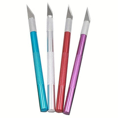 1pc Carving & 6 Blades Set DIY Hand Account Paper Cuttings
