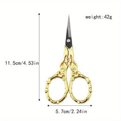 Stainless Steel Cross Stitching Scissors Tea Bag Cutter