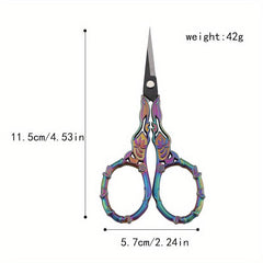 Stainless Steel Cross Stitching Scissors Tea Bag Cutter