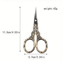 Stainless Steel Cross Stitching Scissors Tea Bag Cutter