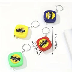 Mini Tape Measure Keychain Body Measuring Tool for Sewing Tailoring