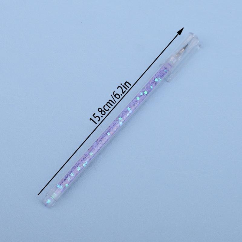 Pen Shaped Stainless Steel Paper Cutter Pink Purple