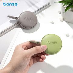 TIANSE Soft Round Tape Measure 60 Inch Retractable Inch Tape for Sewing