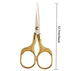 Stainless Steel Paper cut Embroidery Scissors Handcraft Pointed